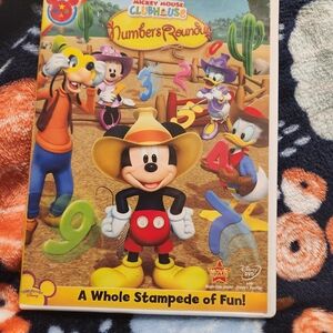 Disney Mickey Mouse Clubhouse Numbers Roundup DVD - Colorful Learning Fun